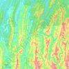 Darlawn topographic map, elevation, terrain
