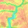 Saint-Bohaire topographic map, elevation, terrain