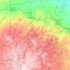 Lawrence County topographic map, elevation, terrain