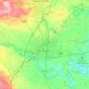 Darlington topographic map, elevation, terrain