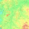 Soraba taluk topographic map, elevation, terrain