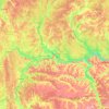Нижегородская область topographic map, elevation, terrain