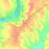 Reidsville topographic map, elevation, terrain