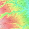 Al-Urayja Municipality topographic map, elevation, terrain