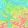 Schwyz topographic map, elevation, terrain