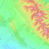 Higueras topographic map, elevation, terrain