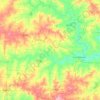 Nilanga topographic map, elevation, terrain