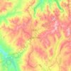 Condoroma topographic map, elevation, terrain