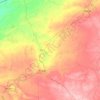 Bap topographic map, elevation, terrain