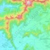 Coltauco topographic map, elevation, terrain