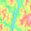 Charlestown topographic map, elevation, terrain