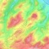 Esborn topographic map, elevation, terrain