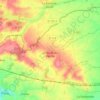 Le Gault-du-Perche topographic map, elevation, terrain