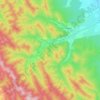 Sucevița topographic map, elevation, terrain