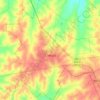Crespo topographic map, elevation, terrain