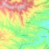 Valdeprado topographic map, elevation, terrain