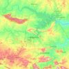 Bagalakote taluk topographic map, elevation, terrain