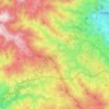 Hirschegg-Pack topographic map, elevation, terrain