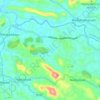 Manakkad topographic map, elevation, terrain