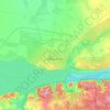 Tolyatti topographic map, elevation, terrain
