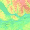 Iranduba topographic map, elevation, terrain