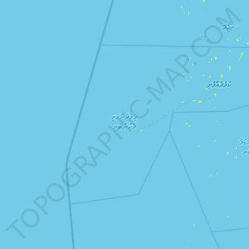 Haa Dhaalu topographic map, elevation, terrain