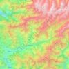 Chirgaon topographic map, elevation, terrain