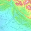 Jammu topographic map, elevation, terrain