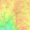 Bangalore Urban topographic map, elevation, terrain