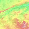 Sidhi topographic map, elevation, terrain