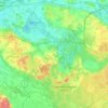 14797 topographic map, elevation, terrain