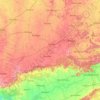 Sehore topographic map, elevation, terrain