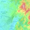 Montalban topographic map, elevation, terrain
