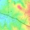 T Dasarahalli topographic map, elevation, terrain