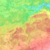 Spechthausen topographic map, elevation, terrain