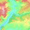 Baides topographic map, elevation, terrain