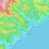 Savona topographic map, elevation, terrain