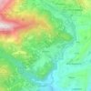 Rueglio topographic map, elevation, terrain