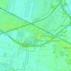 Mahndorf topographic map, elevation, terrain