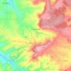La Gaudaine topographic map, elevation, terrain