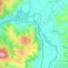 Augustin topographic map, elevation, terrain