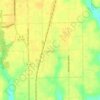 Benld topographic map, elevation, terrain