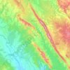 Bangana topographic map, elevation, terrain