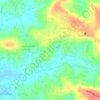 Maniyoor topographic map, elevation, terrain
