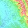 Nalagarh topographic map, elevation, terrain