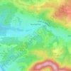Hurbache topographic map, elevation, terrain