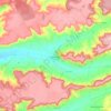 Cevico de la Torre topographic map, elevation, terrain