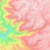 Cacra topographic map, elevation, terrain