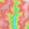 Sauerthal topographic map, elevation, terrain