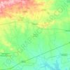 Chandur Railway topographic map, elevation, terrain